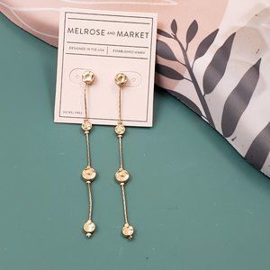 Melrose and Market Gold Dangle Earrings